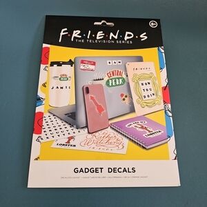 NIP FRIENDS The Television Series Gadget Decals Paladone Includes 110 Decals